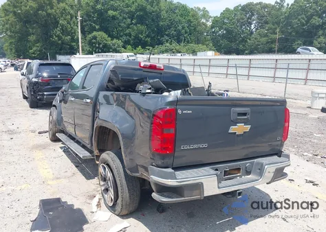 2016 Chevrolet Colorado Lt из США, поврежденный, VIN 1GCGSCE37G1312883
